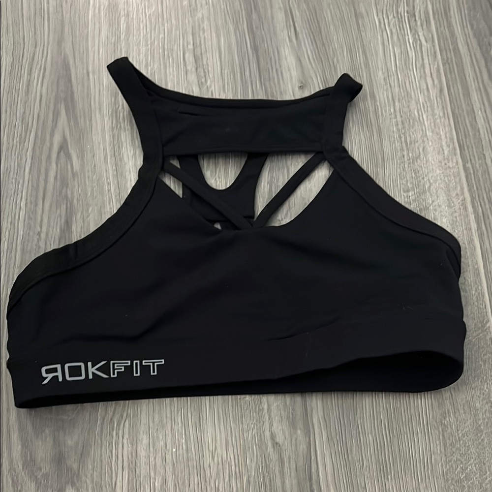 Black Sports Bra